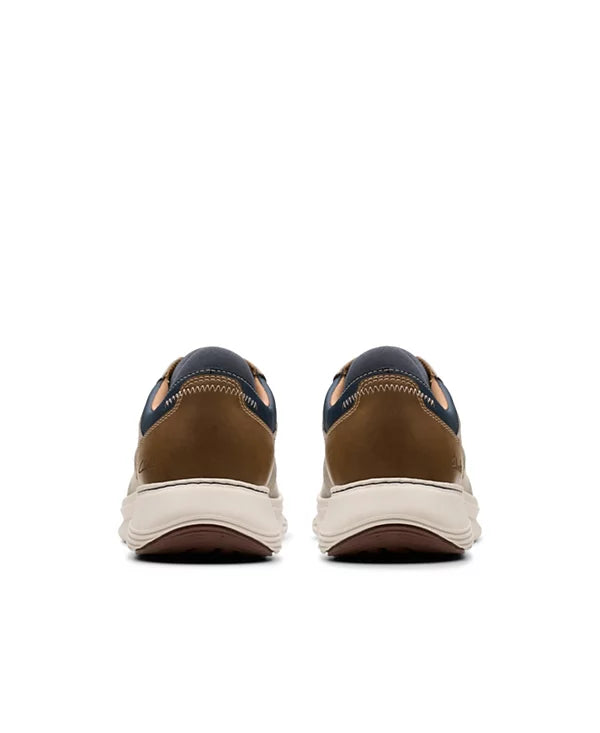 Clarks Men's Motion Trek PT Shoes Taupe Combi Nubuck Size 10.5W