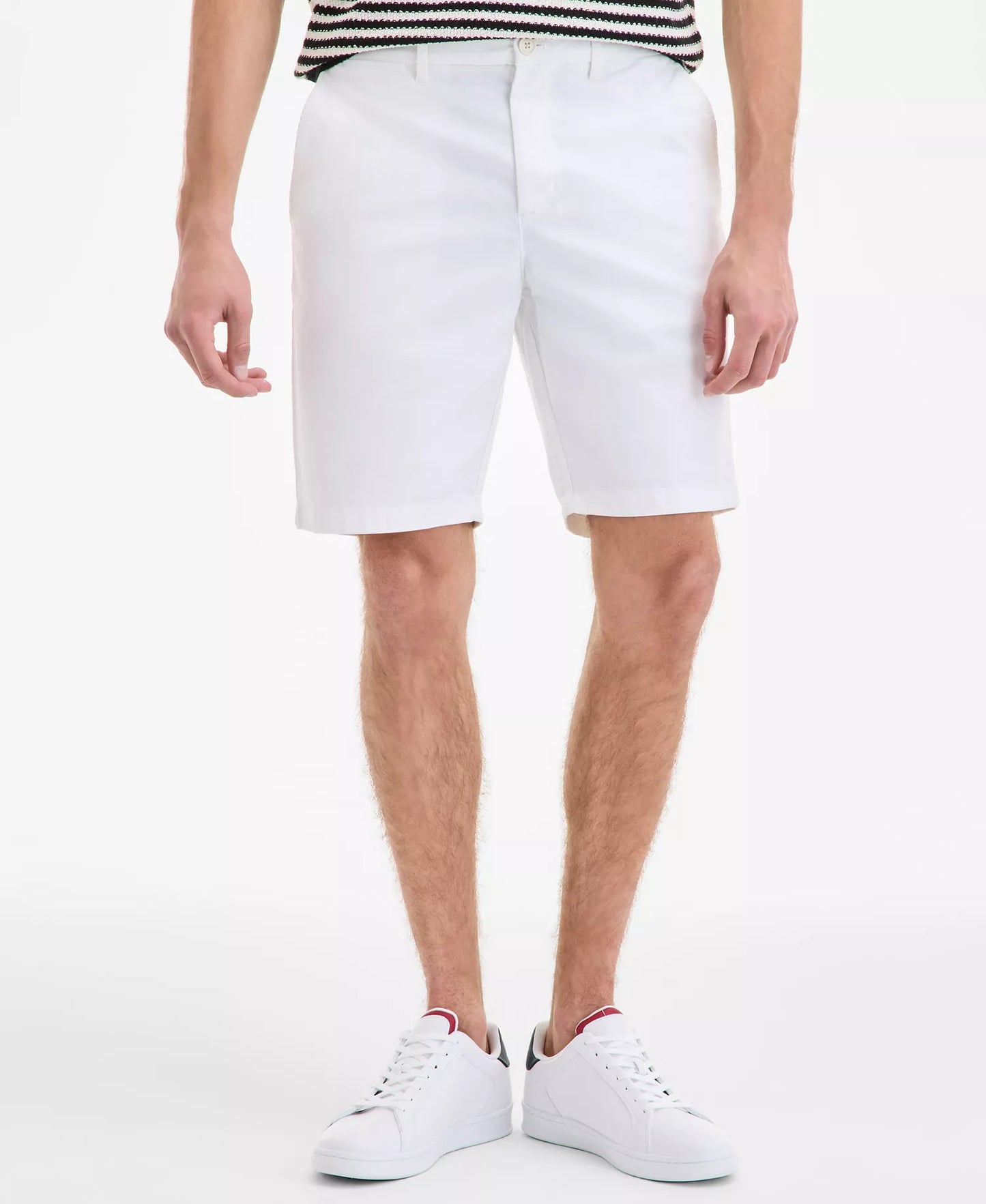 Tommy Hilfiger Men's Brooklyn 1985 9" Shorts Optic White Size 30