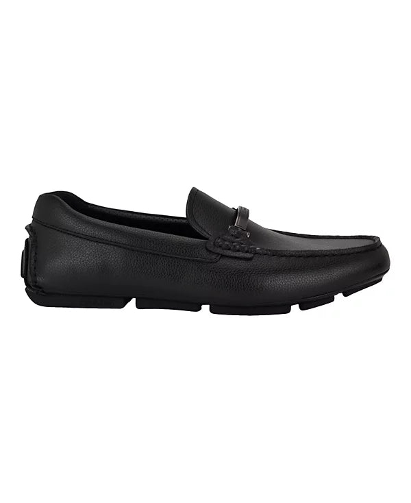 Calvin Klein Men's Maslo Casual Driving Style Loafer Black Size 8.5