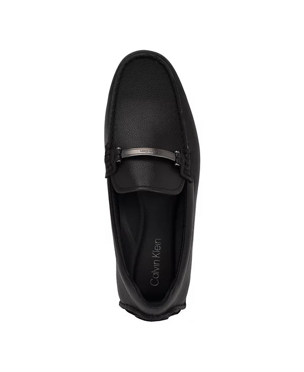 Calvin Klein Men's Maslo Casual Driving Style Loafer Black Size 8.5