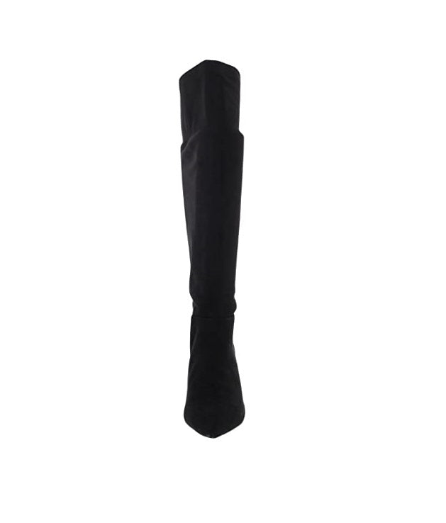BCBGeneration Women's Marlo Suede Knee-High Boots Color Black Size 8M