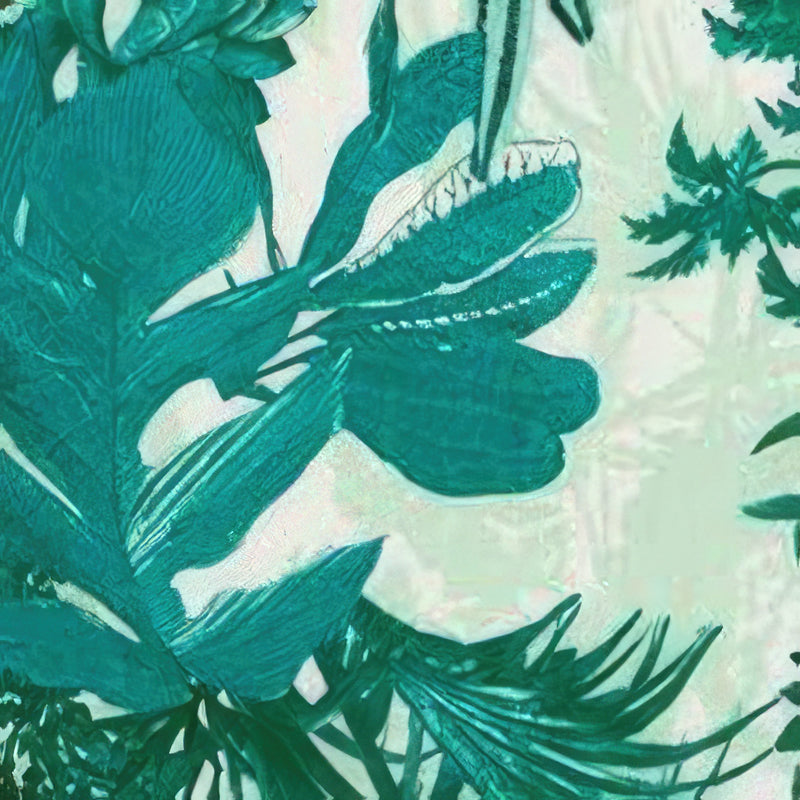 GUESS Junglescape Long Sleeve Tie-Front Dress Color Botanic Size XS