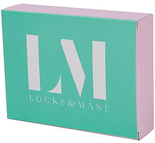 LM Locks & Mane 12" Clip-in Extensions - Dark Chocolate