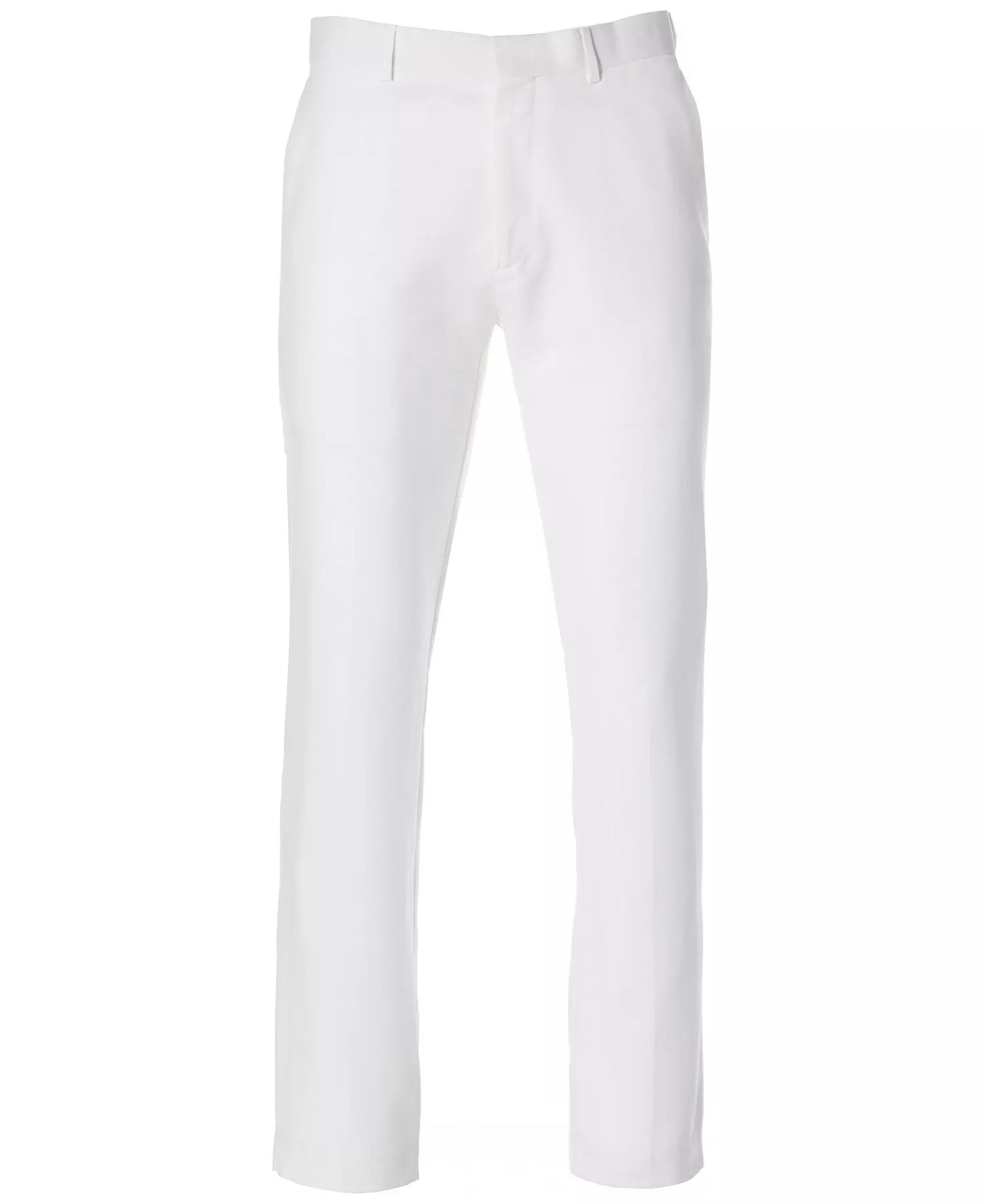 Cubavera Men's Flat Front Linen Pants Bright White W38xL32