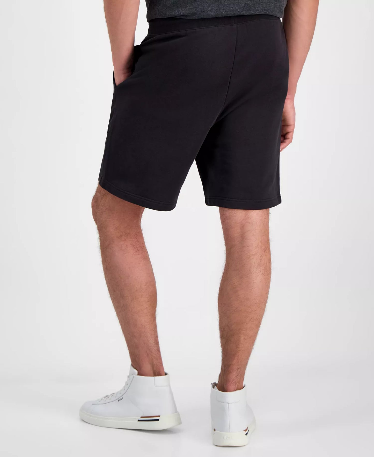 Hugo Boss Men's Nylsho Drawstring Shorts Black Size 2XL