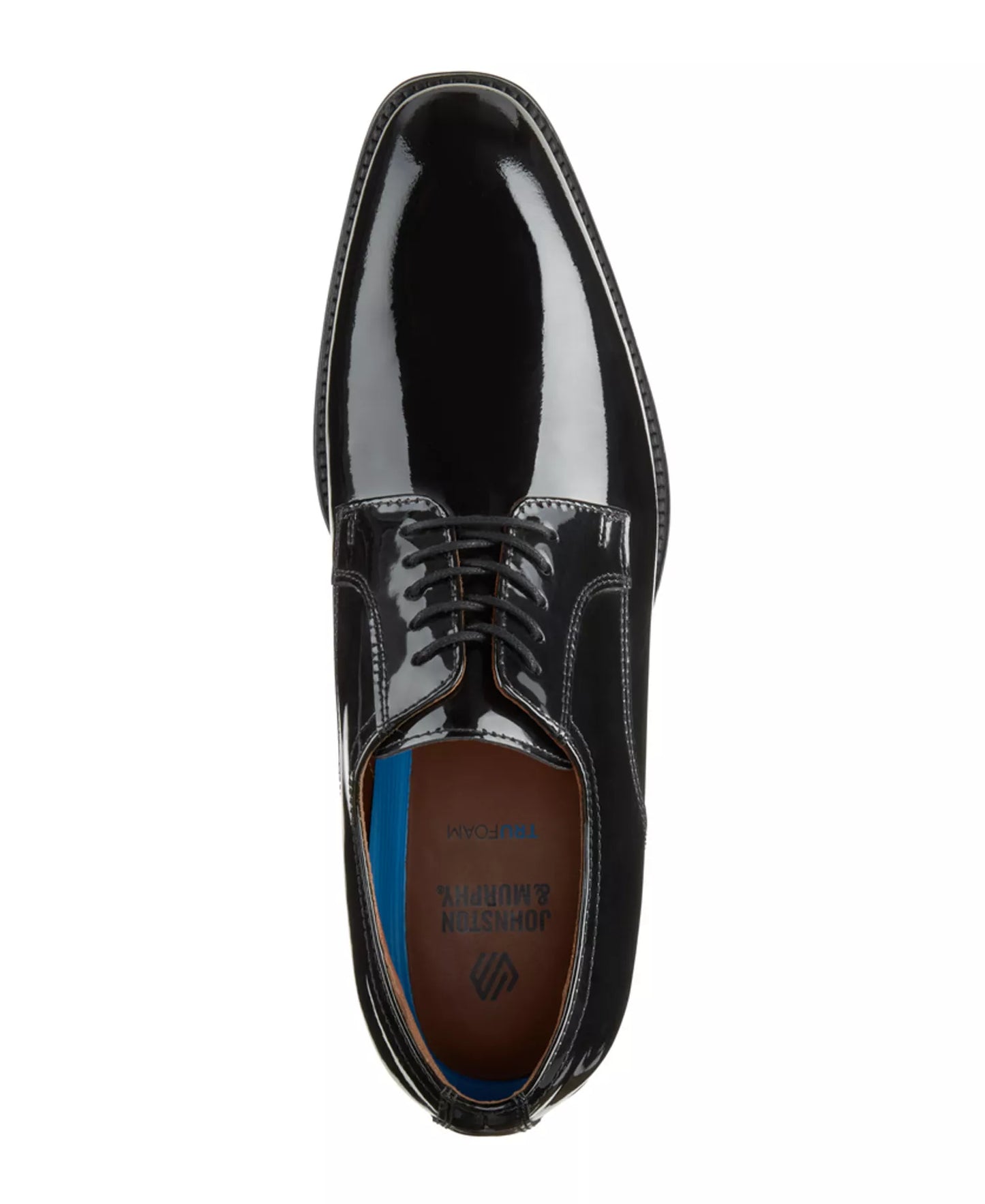 Johnston & Murphy Men's Anderson Plain Toe Shoes Black Size 8.5