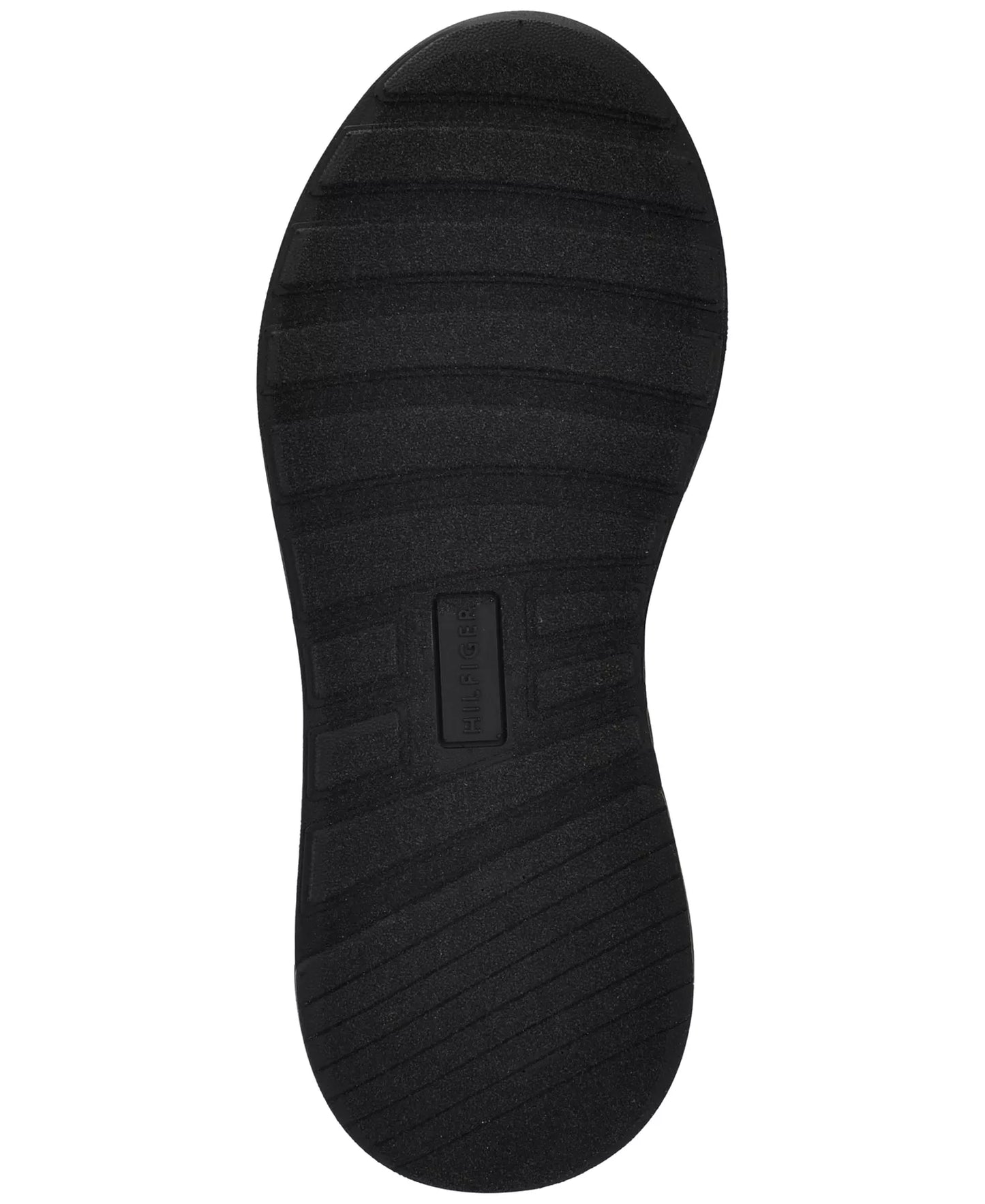 Tommy Hilfiger Women's Ada Lightweight Knit Slip-On Sneakers Black/White Size 8