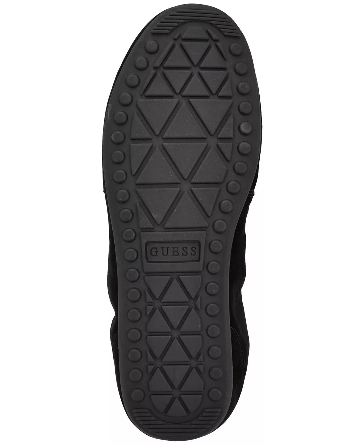 GUESS Women's Rachale Low Profile Lace-Up Sneakers Black Size 8.5