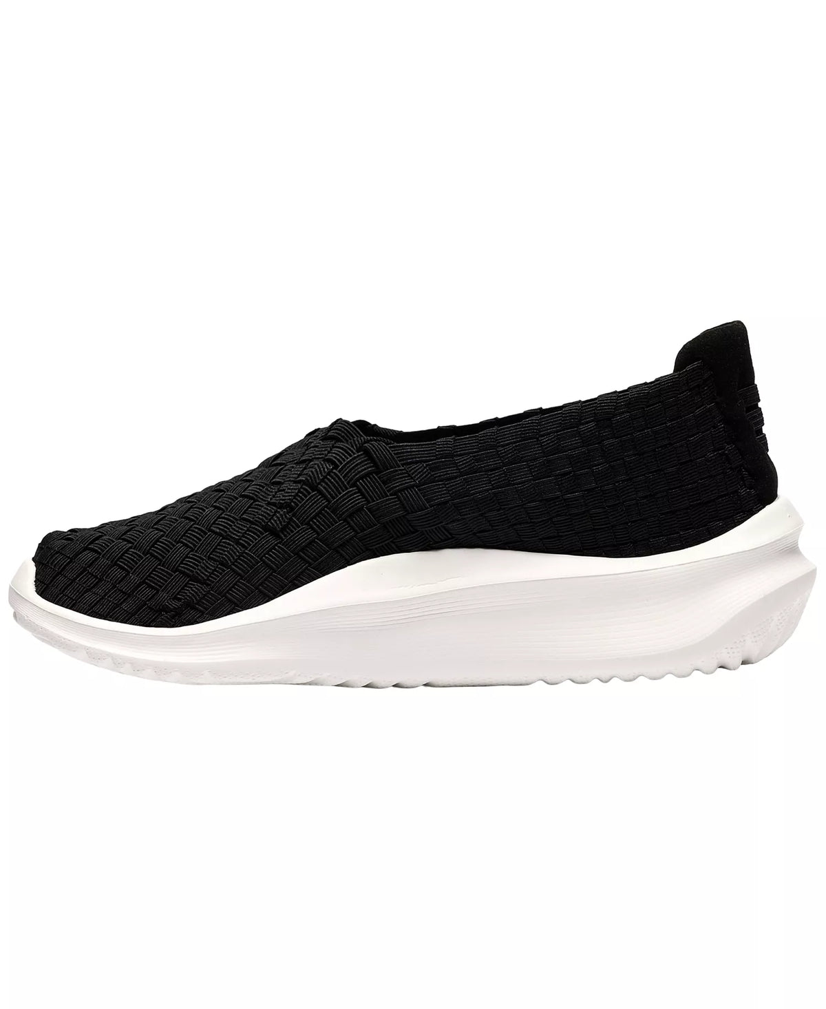 Clarks Women's Cloudsteppers Solevana Weave Slip On Sneakers Black Size 9