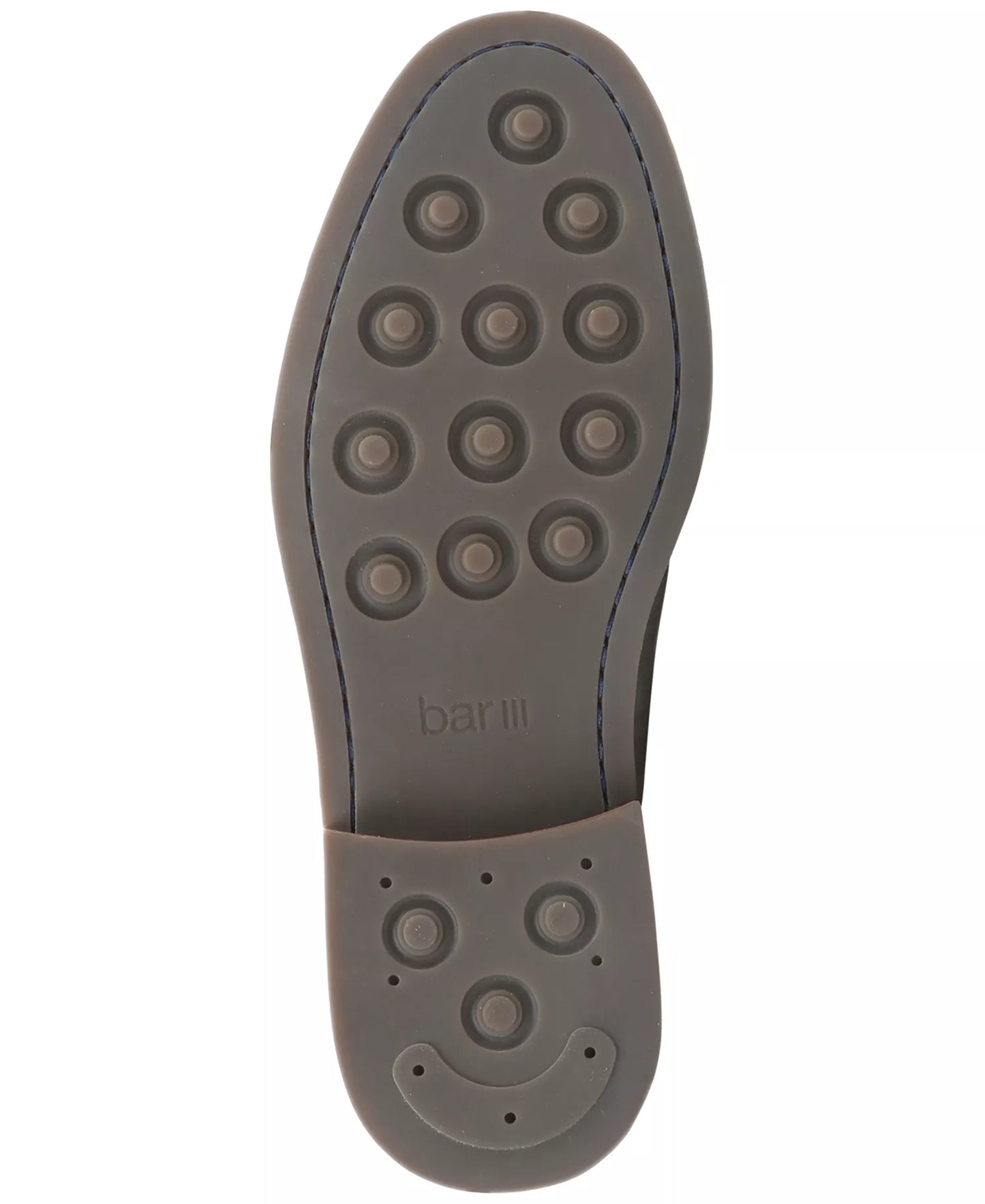 Bar III Men's Lace-Up Round Toe Dress Shoes Gray Size 9.5