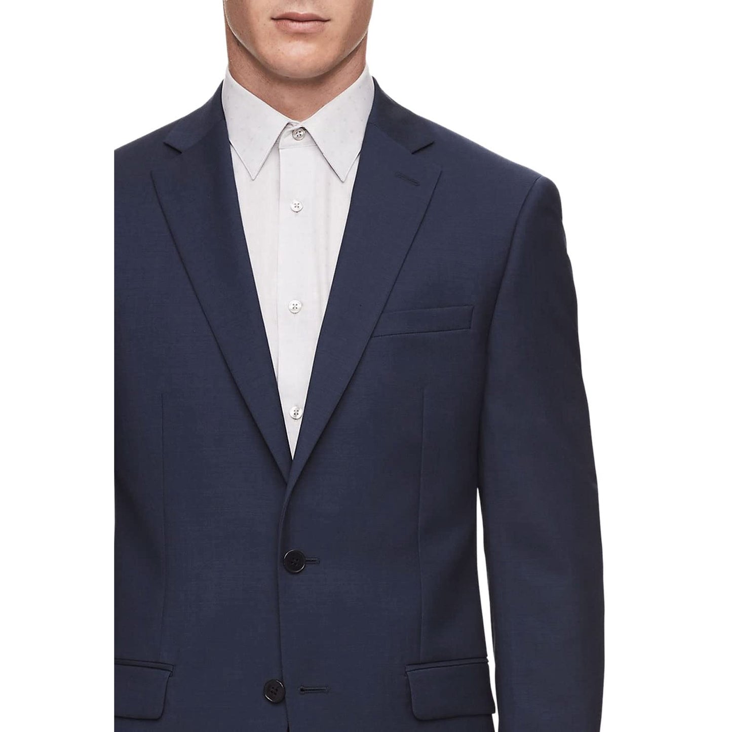 DKNY Men's Modern-Fit Stretch Suit Jacket Color Navy Size 40R