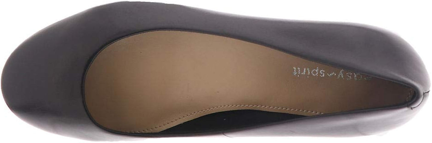 Easy Spirit Women's Bell Pumps Color Black Leather Size 9M