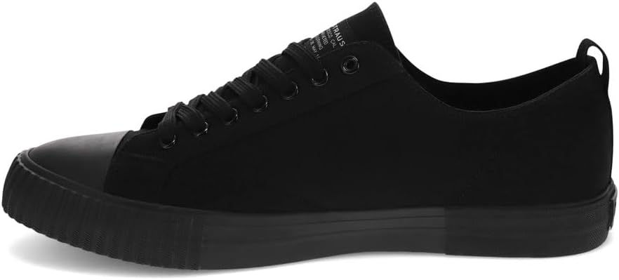 Levi's Men's Anikin Canvas Sneaker Black Mono Size 8.5