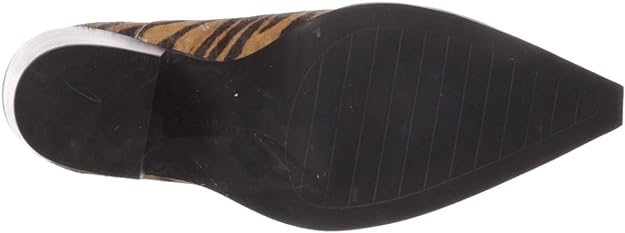 Kenneth Cole Women's West Side Rb Block Heel Bootie Color Brown Multi Size 7M