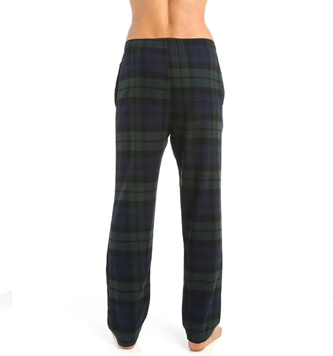 Polo Ralph Lauren Men's Plaid Flannel Pajama Pants Color Blue/Green Size L