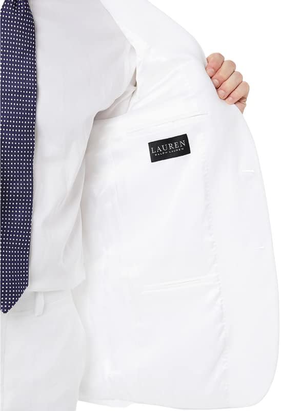 Lauren Ralph Lauren Men's UltraFlex Classic-Fit Linen Sport Coat Color White Size 40R