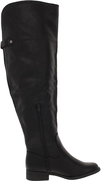 Sun + Stone Women's Allicce Wide-Calf Over-The-Knee Boots Color Black Size 7M