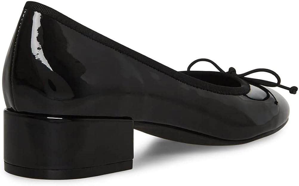 Steve Madden Women's Cherish Heeled Ballet Pump  Color Black Size 8