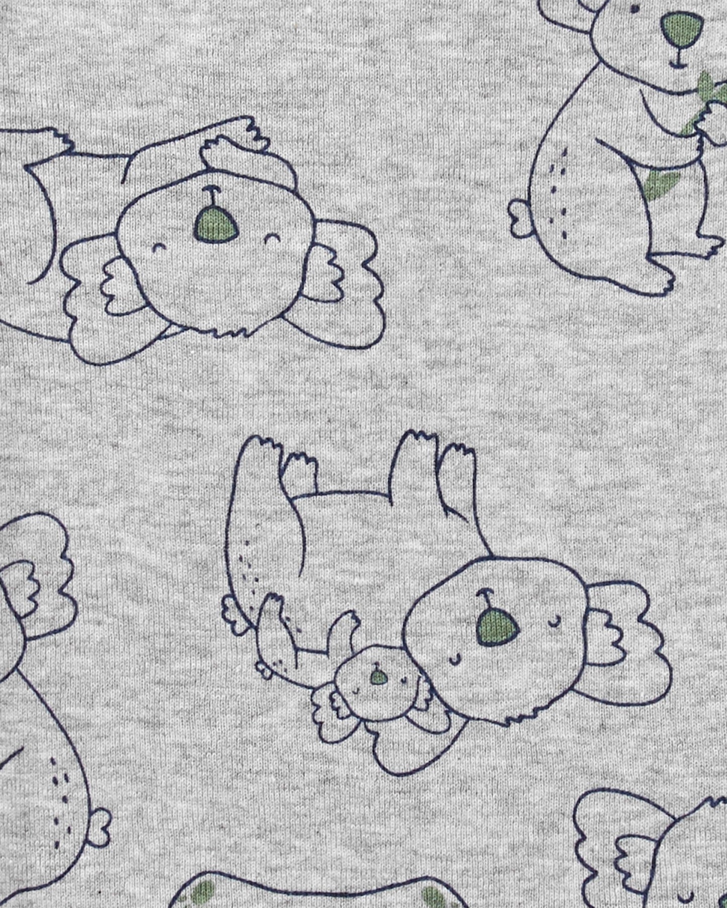 Carters Baby Boy 5-Pack Short-Sleeve Bodysuits Color Safari Size 3M