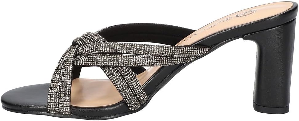 Bella Vita Women's Carmen Heeled Sandals Color Black Suede Size 5M