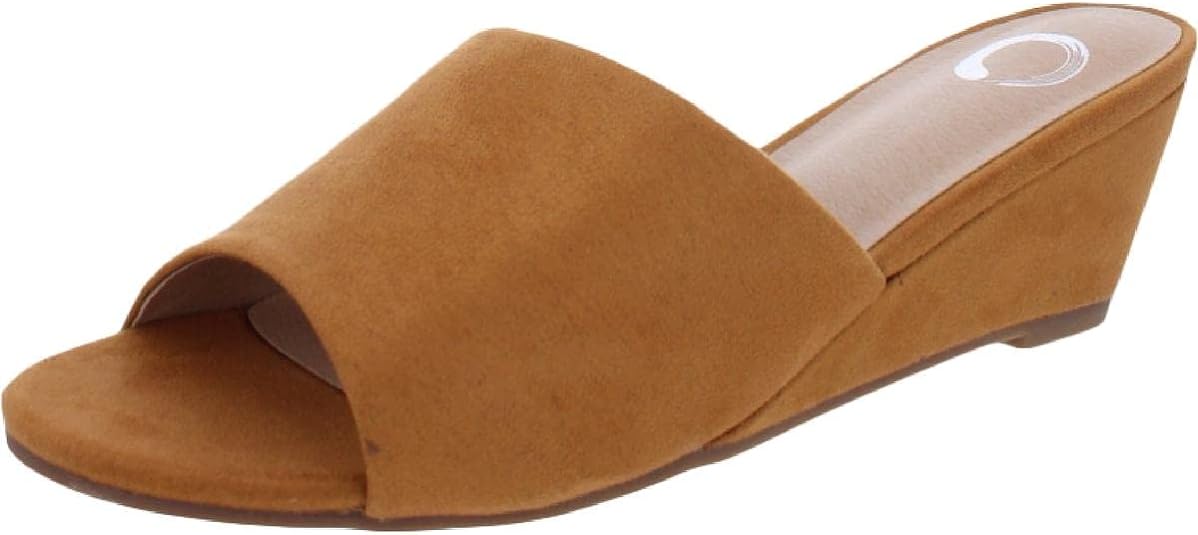 Journee Collection Women's Pavan Slide Sandal Color Tan Size 5.5M