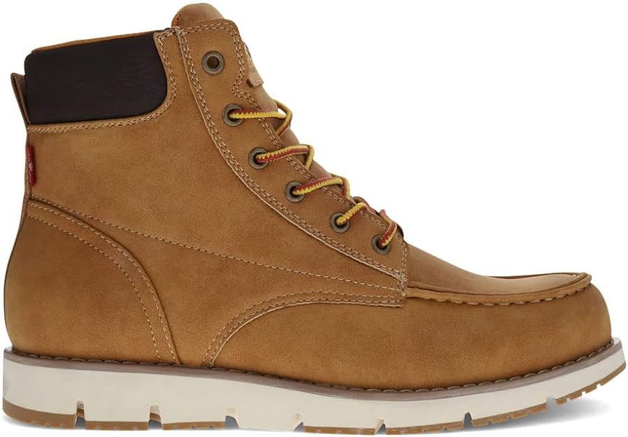 Levis Men's Dean Waxed Lace Up Casual Boot Color Wheat Size 12M