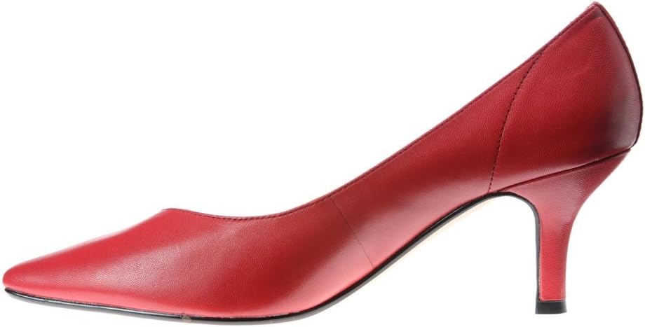 Bella Vita Women’s Wow Leather Closed Toe Classic Pumps Color Red Kidskin Size 9N
