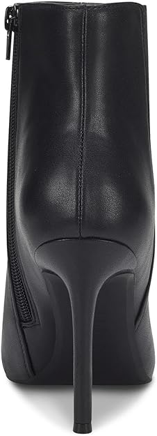 INC International Concepts Women's Katalina Pointed-Toe Booties Color Black Smooth Size 10M