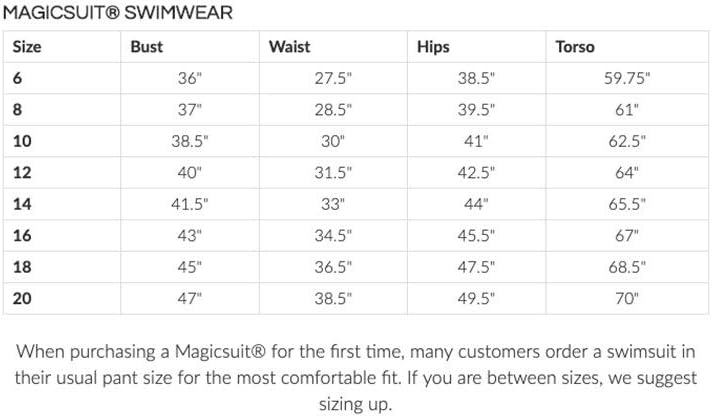 Magicsuit Alex Underwire Tankini Top Black Blue Size 16