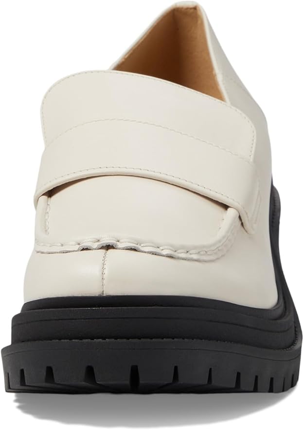 Michael Kors Women's Rocco Slip-On Loafer Light Cream Size 8