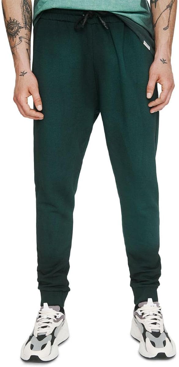 ELEVEN PARIS Men's Fleece Casual Jogger Pants Color June Bug Size 2XL