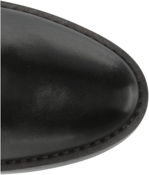 Franco Sarto Women's Colt-Tall High Shaft Boots Color Black Leather Size 11M