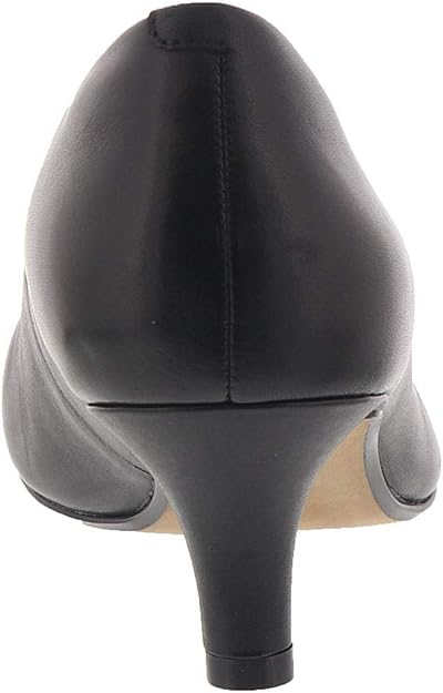 Clarks Women's Collection Linvale Jerica Pumps Black Leather Size 8.5