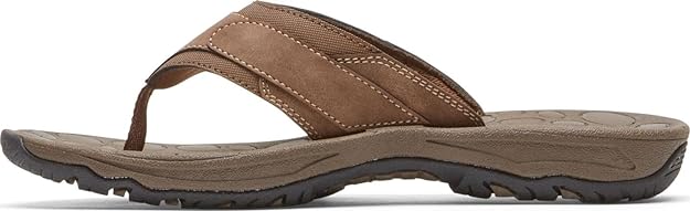 Rockport Men's Hayes Thong Sandals Color Tan Size 8.5M