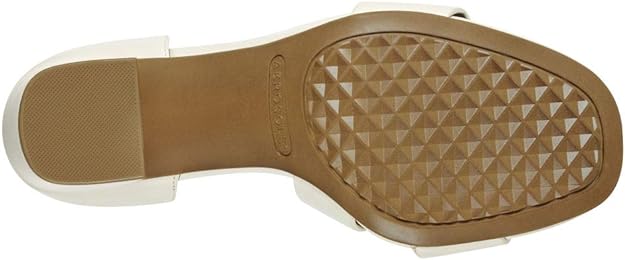 Aerosoles Women's Lenox Heeled Sandal Color Bone Leather Size 8M