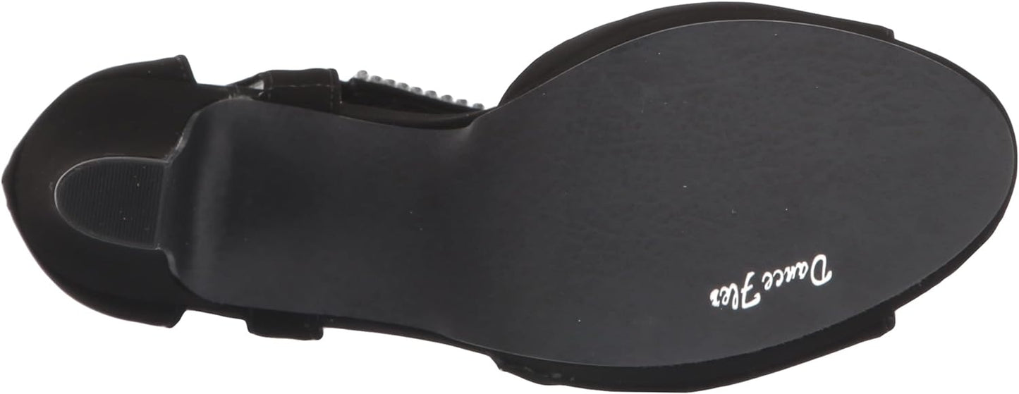 Easy Street Women's Flash Dress Heeled Sandals Color Black Lamy Size 11W