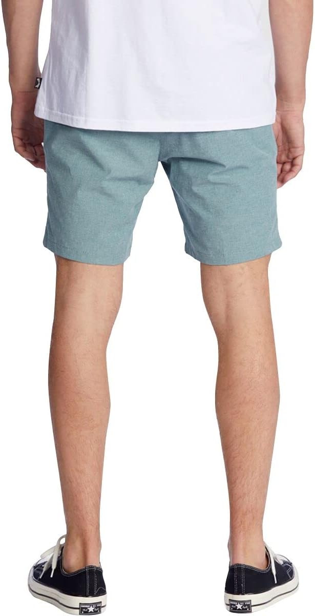 Billabong Men's Crossfire Elastic 19" Hybrid Shorts Color Marine Size S