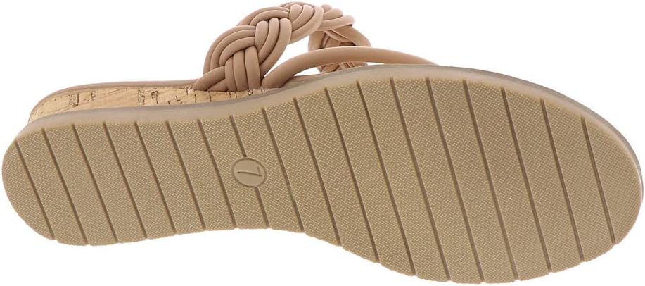 DV Dolce Vita Women's Fiorella Strappy Braid Sandals Color Cafe Size 6.5M