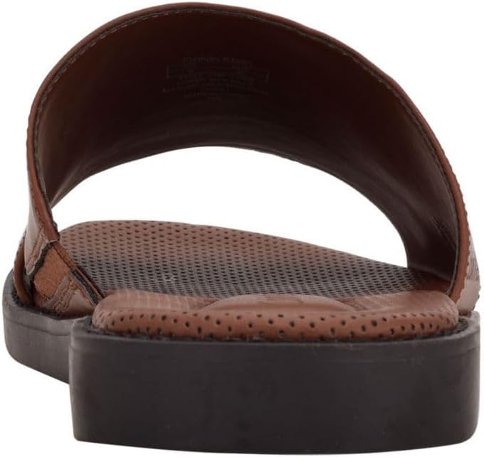 Calvin Klein Men's Ethan Slip-On Sandals Color Cognac Size 9M