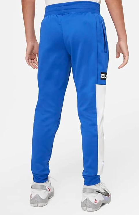 Nike Big Boys Therma-Fit Elite Game Pants Color Royal/White Size M 10-12