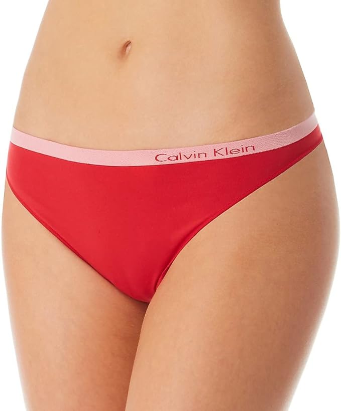Calvin Klein Pure Seamless Thong Panties Color Temper Size XS
