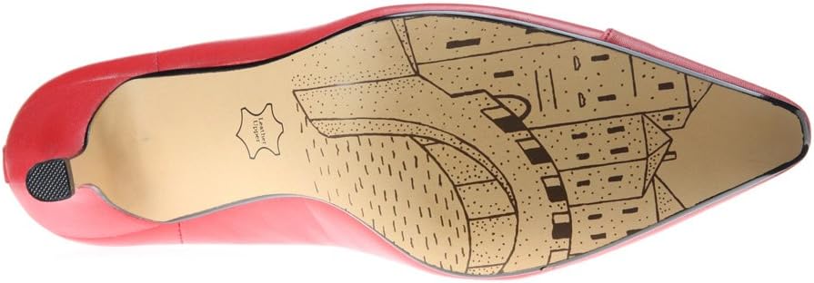 Bella Vita Women’s Wow Leather Closed Toe Classic Pumps Color Red Kidskin Size 9N