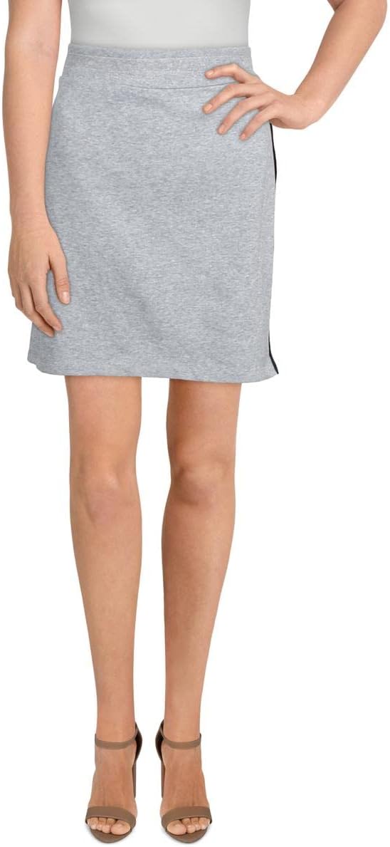 Tommy Hilfiger Women's Sport French Terry Skirt Color Pearl Grey Heather Size M