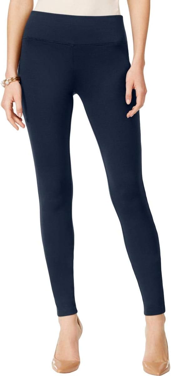 INC International Concepts Women's Curvy Pull-On Skinny Pants Color Deep Twilight Size 4