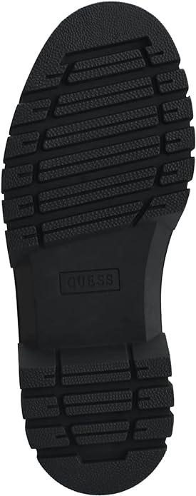 GUESS Women's Ferina Faux Leather Combat & Lace-up Boots Color Brown Multi Size 7.5M