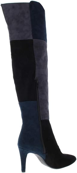 RIALTO Women's Carpio Boot Color Navy/Multi Suedette Size 7M