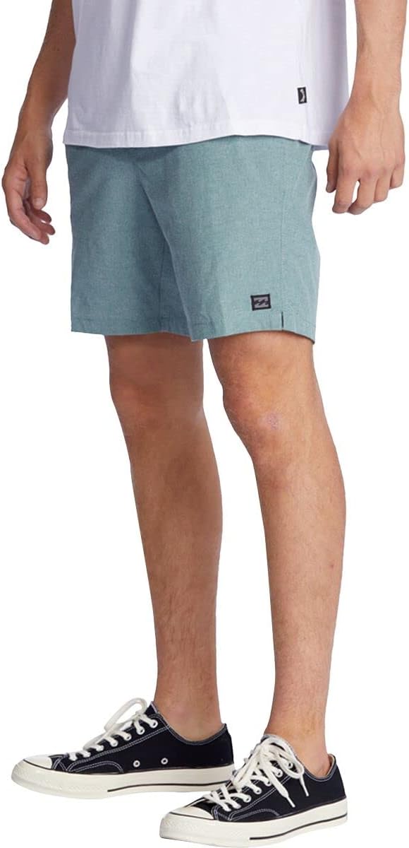 Billabong Men's Crossfire Elastic 19" Hybrid Shorts Color Marine Size S