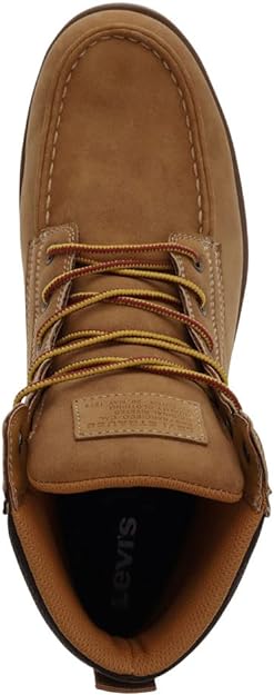 Levis Men's Dean Waxed Lace Up Casual Boot Color Wheat Size 12M