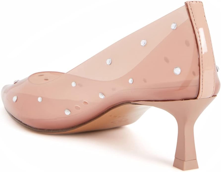 Katy Perry Women's The Golden Studded Pump Color Light Tan Size 8M
