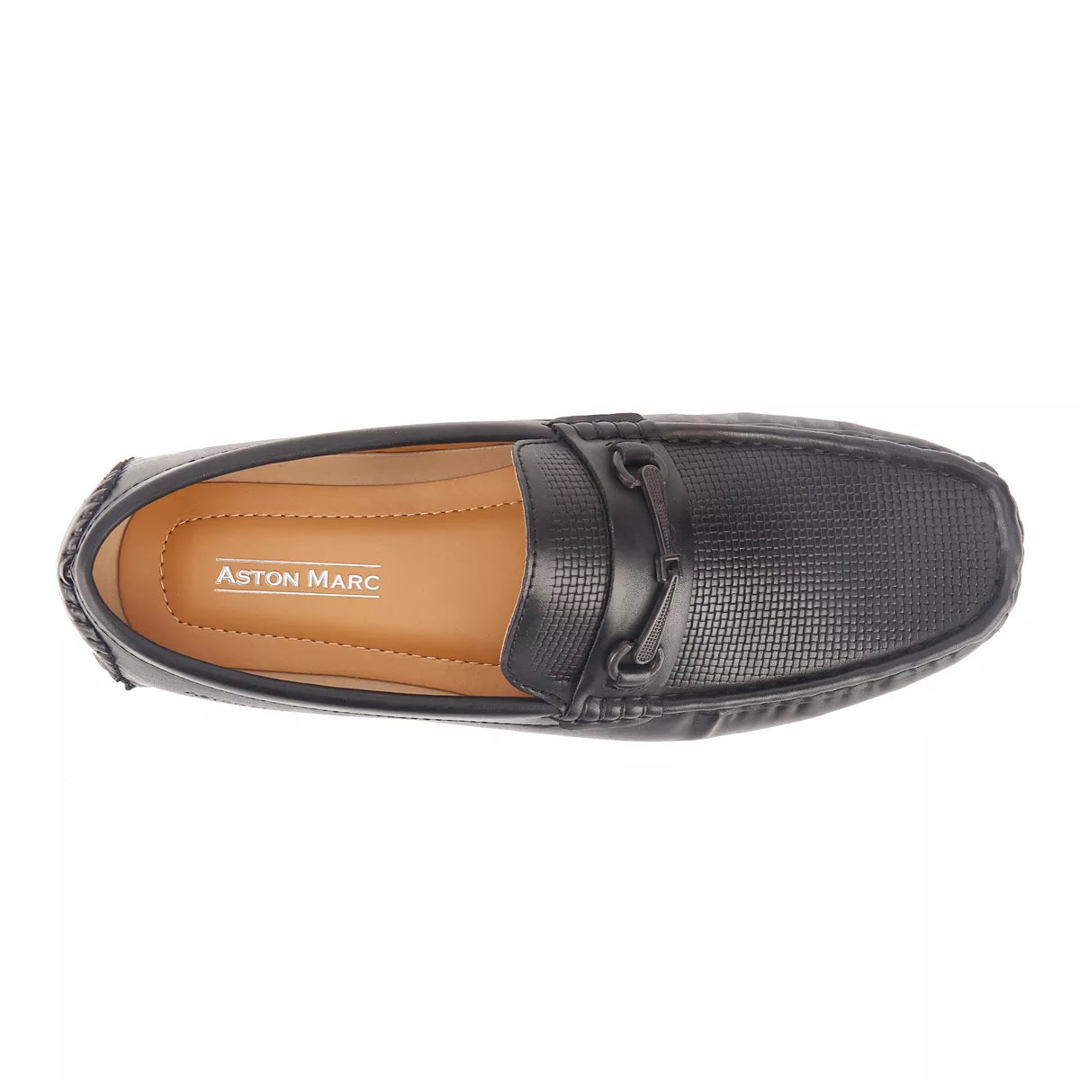 Aston Marc Mens Bit Driving Shoes Color Navy Size 11M